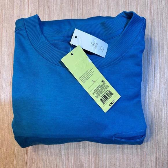 Target All In Motion Deep Turquoise Crew Neck Top - Picture 11 of 11